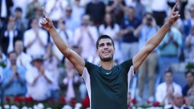 Sports News | After Madrid Title, Injured Carlos Alcaraz Withdraws from Italian Open