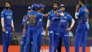Sports News | IPL 2022: Jasprit Bumrah's Five-wicket Haul Helps MI Restrict KKR to 165/9