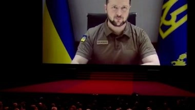 World News | 'Dictators Will Die': Zelenskyy Opens Cannes 2022 with Message to Future Filmmakers