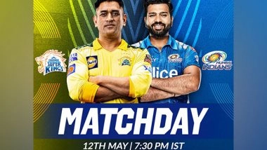 Sports News | IPL 2022: MI Captain Rohit Sharma Wins Toss, Opts to Field First Against CSK