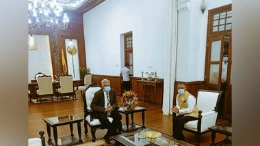 World News |  New Sri Lankan PM Calls on Indian Envoy Gopal Baglay on First Day of Assuming Office