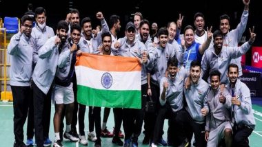 Sports News | 'It Happens Only in India': Chirag Shetty on Receiving Call from PM Modi After Historic Thomas Cup Win