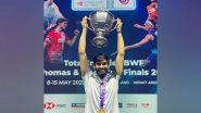 Sports News | Kidambi Srikanth's Father Lauds Indian Badminton Team for Maiden Thomas Cup Title Win