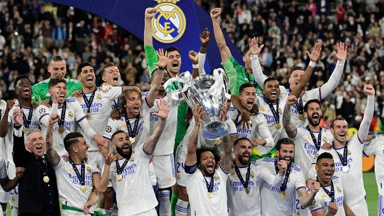 Real Madrid vs Frankfurt, UEFA Super Cup 2022 Free Live Streaming Online: Watch RMA vs SGE Football Match Live Telecast on TV & Score Updates in IST