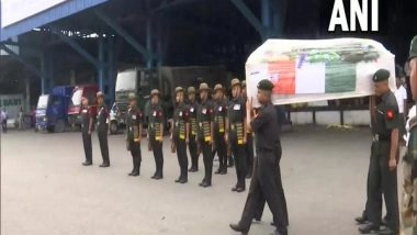 India News | Ladakh Bus Accident: Bodies of Army Personnel Arrive in Kerala for Final Rites