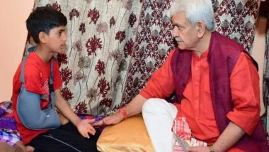 India News | J-K Lt Guv Meets Kin of Slain Kashmiri TV Actor Amreen Bhat