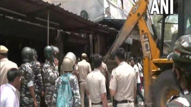 India News | DDA Conducts Anti-encroachment Drive in Delhi's Kalyanpuri
