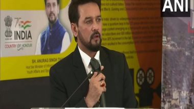 World News | Cannes: Anurag Thakur Announces Incentive Scheme for Co-production, Shooting of Foreign Films in India