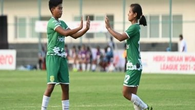 Sports News | IWL: Kickstart FC Run Riot Against Mata Rukmani to Grab Three Points