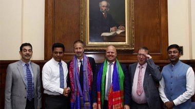 World News | KTR Meets GSK Consumer Health Head, Discusses Company's Expansion Plans in Telangana