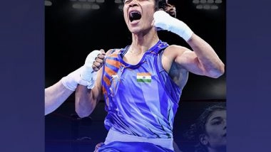 Sports News | Dominating Nikhat Zareen Strikes Gold in Women's World Boxing C'ships; India End Campaign with 3 Medals