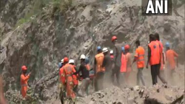 India News | Jammu Tunnel Collapse: 1 Dead, 9 Trapped Under Debris