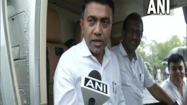 India News | Goa CM Launches Three Helicopter Services for Oiling Wheels of Tourism