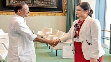 World News | MoS Muraleedharan Interacts with Tajikistan Minister Shirin Amonzoda