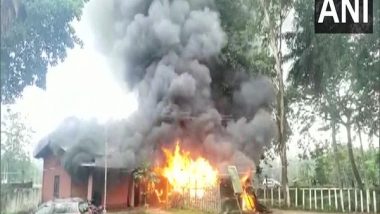 India News | 20, Including 4 Women, Detained in Assam Police Station Torching Case