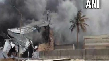 India News | Fire Breaks out at Kalol Pharma Company in Gujarat