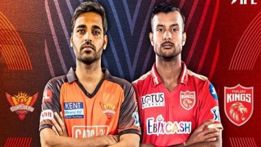 Sports News | IPL 2022: Bhuvneshwar-led SRH Win Toss, Opt to Bat Against PBKS