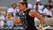 Sports News | French Open: Sakkari, Fernandez and Bencic Cruise into Second Round