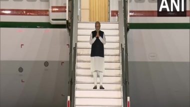 World News | PM Modi Arrives in New Delhi After Participating in Quad Summit in Tokyo