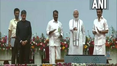India News | PM Modi Launches Projects Worth over Rs 31,500 Cr in Chennai