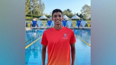 Sports News | Government Approves Swimmer Aryan Nehra's Proposal to Train in Dubai to Prepare for the World Jr. C'ships