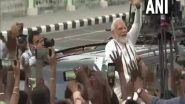 India News | PM Modi Holds Roadshow Post-arrival in Chennai