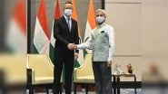 World News | Jaishankar to Discuss Bilateral, Global Matters with Hungarian Counterpart