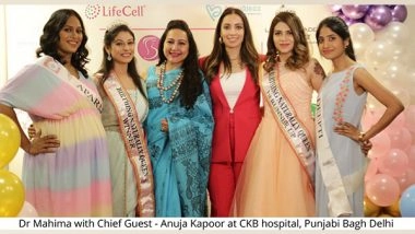 Business News | World Maternal Mental Health Awareness Week and Mother's Day Celebrated in Unique Style- Pregnant Ladies Walks the Ramp for the Cause