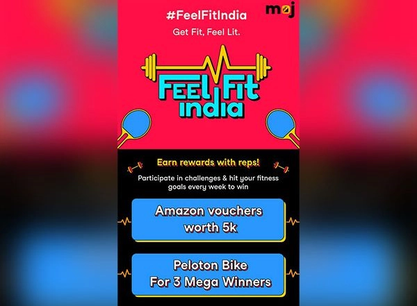 Business News | Moj's First Fitness IP #FeelFitIndia, Garners 1.6M UGC Videos