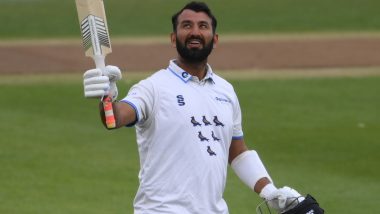 Cheteshwar Pujara Slams Third Double Century for Sussex in County Cricket, During Match Against Middlesex Match