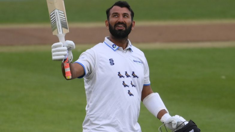 Cheteshwar Pujara Slams Third Double Century for Sussex in County Cricket, During Match Against Middlesex Match