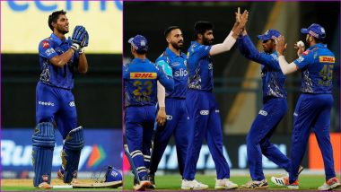 CSK vs MI Stat Highlights, IPL 2022: Mumbai Indians Register Third Victory of Season, Beat Chennai Super Kings in Low-Scoring Affair
