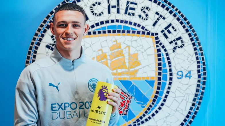 Phil Foden, Manchester City Star, Named Premier League’s Young Player of the Season