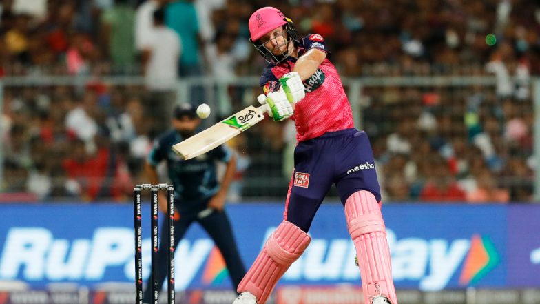 Jos Buttler’s 89 Helps Rajasthan Royals Score 188/6 Against Gujarat Titans in IPL 2022 Qualifier 1