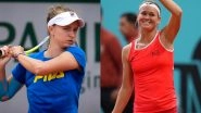 Barbora Krejcikova, Marie Bouzkova Withdraw From French Open 2022 After Testing Positive for COVID-19