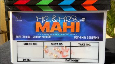 Mr And Mrs Mahi: Shooting of Janhvi Kapoor and Rajkummar Rao’s Film Begins (View Post)