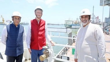 World News | Norwegian Ambassador Frydenlund Visits Cochin Shipyard for Potential Collaboration