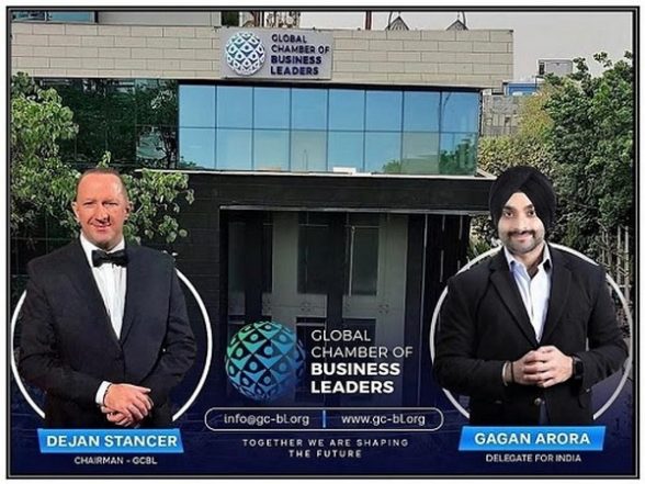 Business News | Global Chamber of Business Leaders Launches in India, Vertex Group Founder - Gagan Arora, Delegate - India to Strategize Growth - Vimarsana News