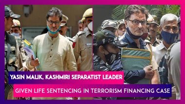 Yasin Malik, Kashmiri Separatist Leader Given Life Sentencing In Terrorism Financing Case