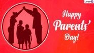 Parents Day 2022 Images & HD Wallpapers for Free Download Online: Celebrate Global Day of Parents With WhatsApp Messages, Facebook Quotes and GIF Greetings