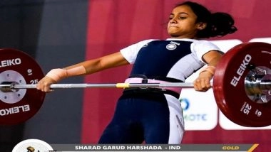 Sports News | Harshada Sharad Garud First Indian to Win Gold at Junior World Weightlifting Championship