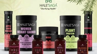 Business News | Halesaga Launches New Health and Wellness Products with Up to 70 Per Cent Discount + an Extra 5 Per Cent Discount on Prepaid Orders