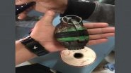 Jammu and Kashmir: Live Hand Grenade Recovered from Army Trooper Baggage at Srinagar Airport