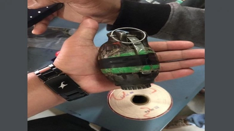 Live Hand Grenade Recovered from Army Trooper Baggage at Srinagar Airport