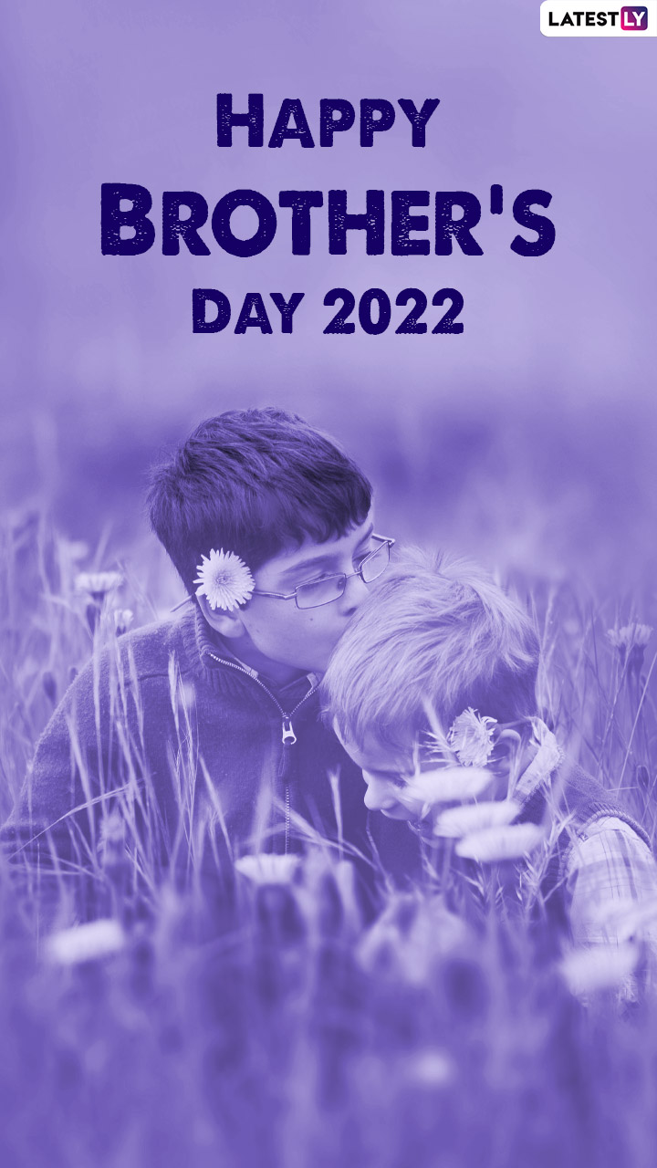 Happy Brother's Day 2022: Beautiful Quotes and Messages to Send to Your  Brother!