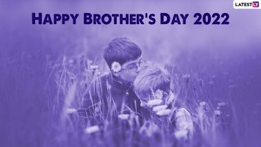 National Brother’s Day 2022 Messages & HD Wallpapers: Heartfelt Notes, Greetings, Quotes, Pictures And Sayings To Celebrate the Lovely Occasion With Your Bro! 