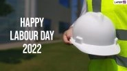 Labour Day 2022 Images & International Workers&rsquo; Day HD Wallpapers for Free Download Online: Wish Happy May Day With GIFs, WhatsApp Stickers, Facebook Quotes and GIF Greetings