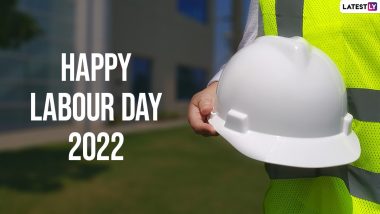 Labour Day 2022 Images & International Workers’ Day HD Wallpapers for Free Download Online: Wish Happy May Day With GIFs, WhatsApp Stickers, Facebook Quotes and GIF Greetings