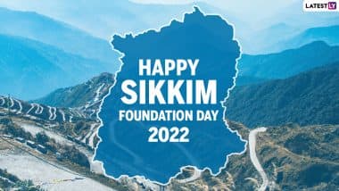 Sikkim Foundation Day 2022 Images & Sikkim Statehood Day HD Wallpapers for Free Download Online: Wish Happy Sikkim Day With Greetings, Quotes and WhatsApp Messages