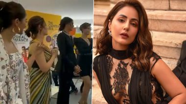 Cannes 2022: Hina Khan Is ‘Disheartened’ for Not Being Invited at India Pavilion, Asks ’Why Was I Not There?' (Watch Video)
